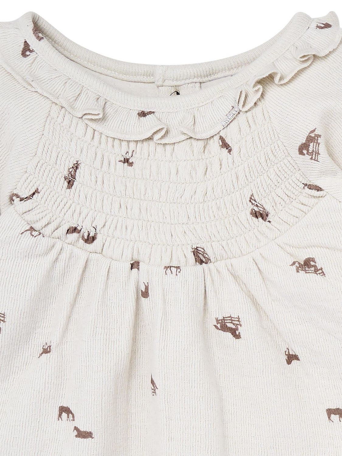 Modern Moments™ by Gerber® - Robe à smocks + collants - Rainy Day Horse 2 pièces