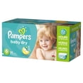 thumbnail image 1 of Pampers Baby Dry Diapers Giant Pack, 1 of 4