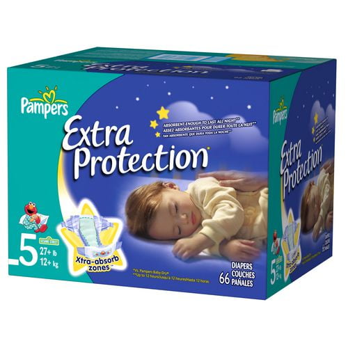 Pampers Couches Extra Protection format Super
