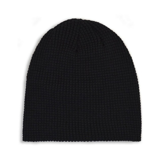 Boys' Beanie with Waffle Stitch 8-16Y