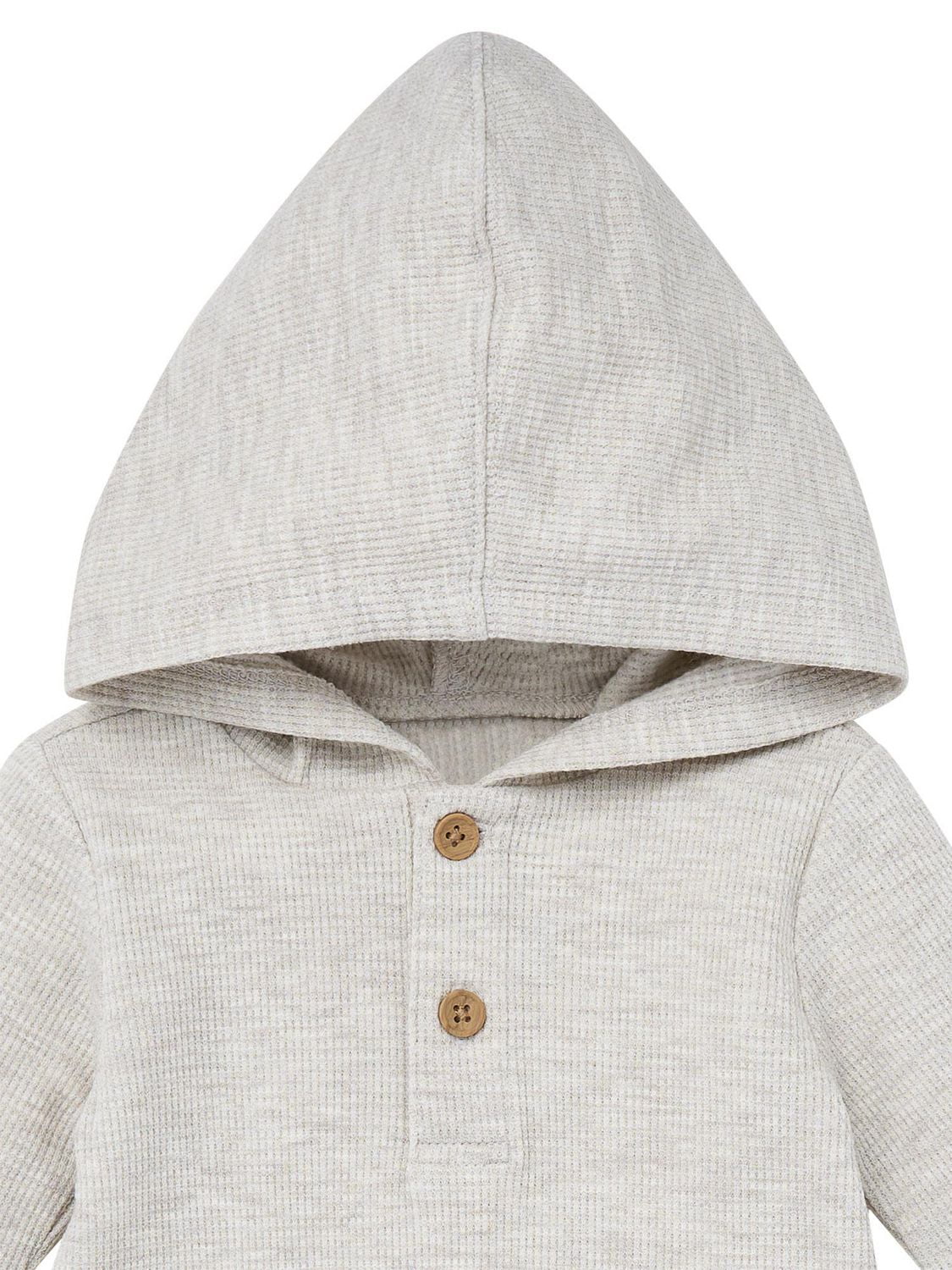 modern moments™ by Gerber® - Hooded Long Leg Romper