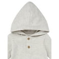 thumbnail image 4 of modern moments™ by Gerber® - Hooded Long Leg Romper, 4 of 5