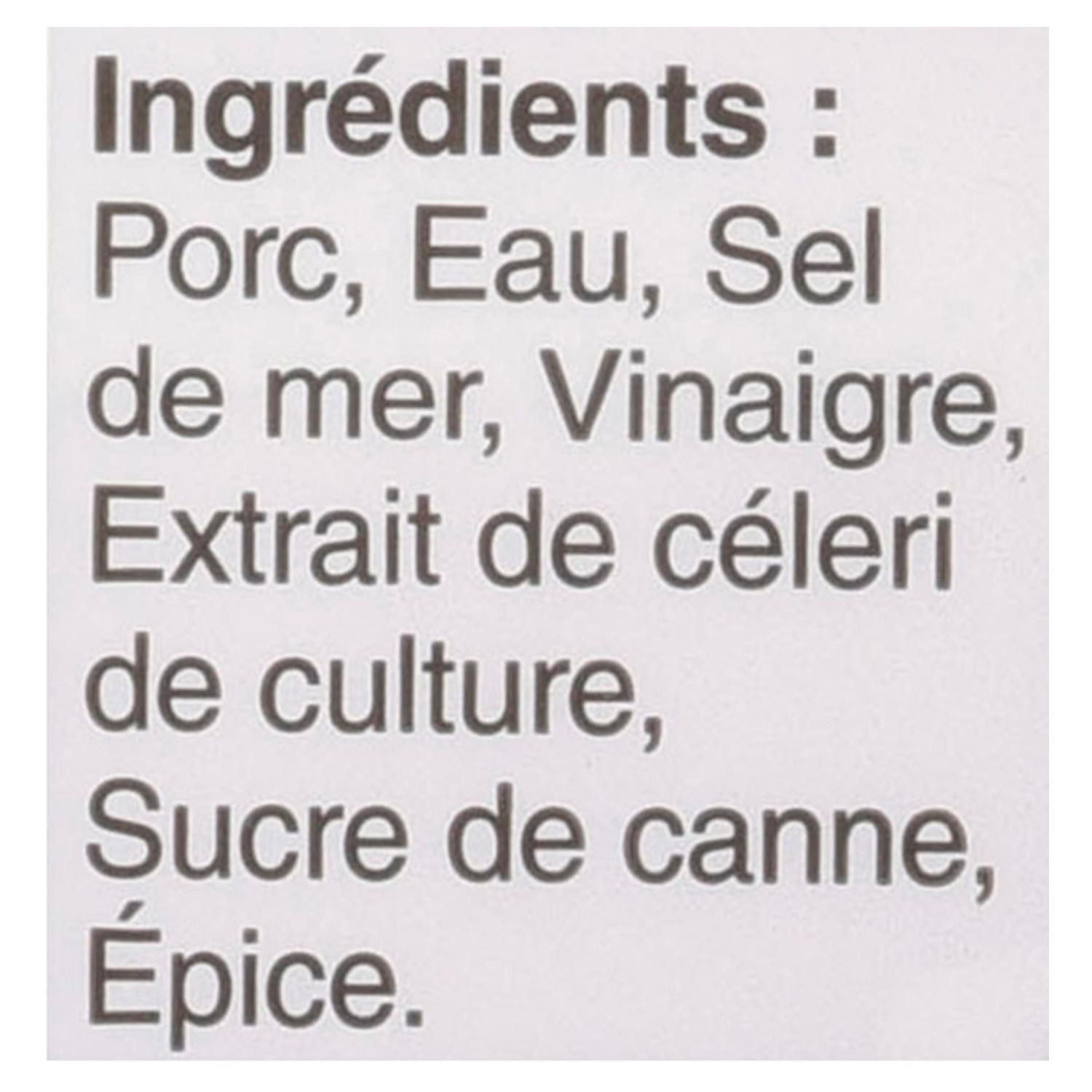 Jambon style italien émincé Natural Selections Maple Leaf Jambon à l’italienne 175 g