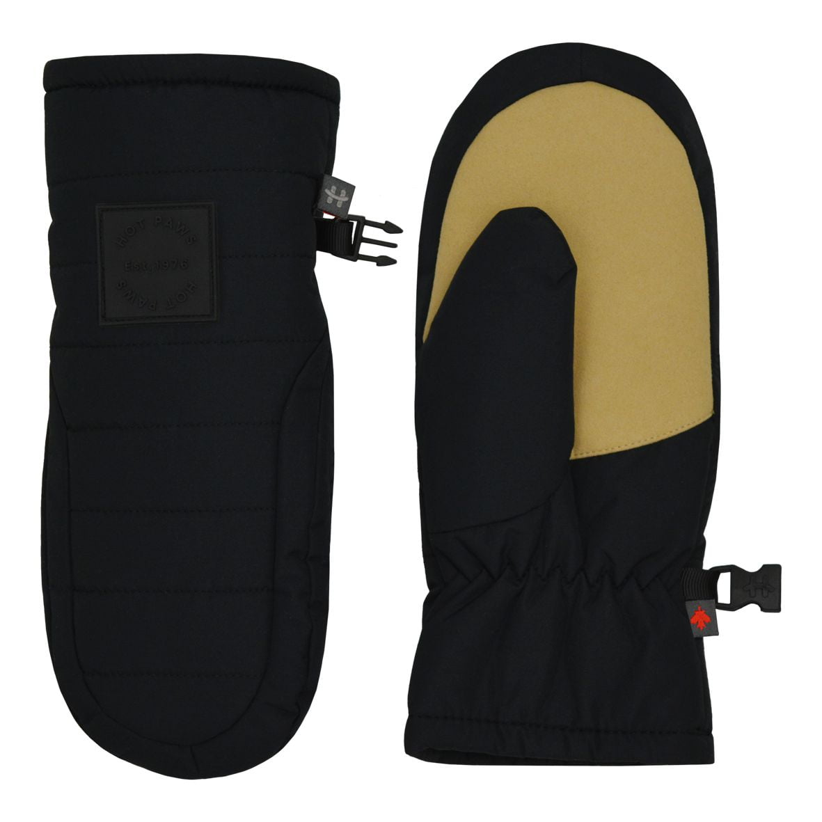 Hot Paws Girls puffer mittens 7-14Y, HP G MITTS