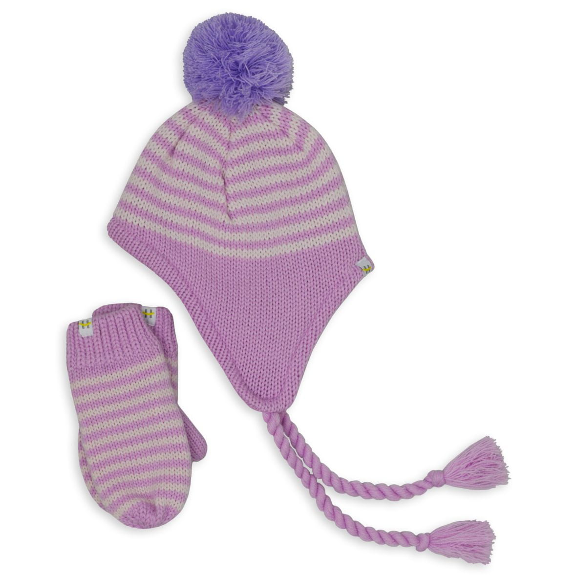 Hot Paws 2-piece set earflap hat and mittens, HP G FW  SETS