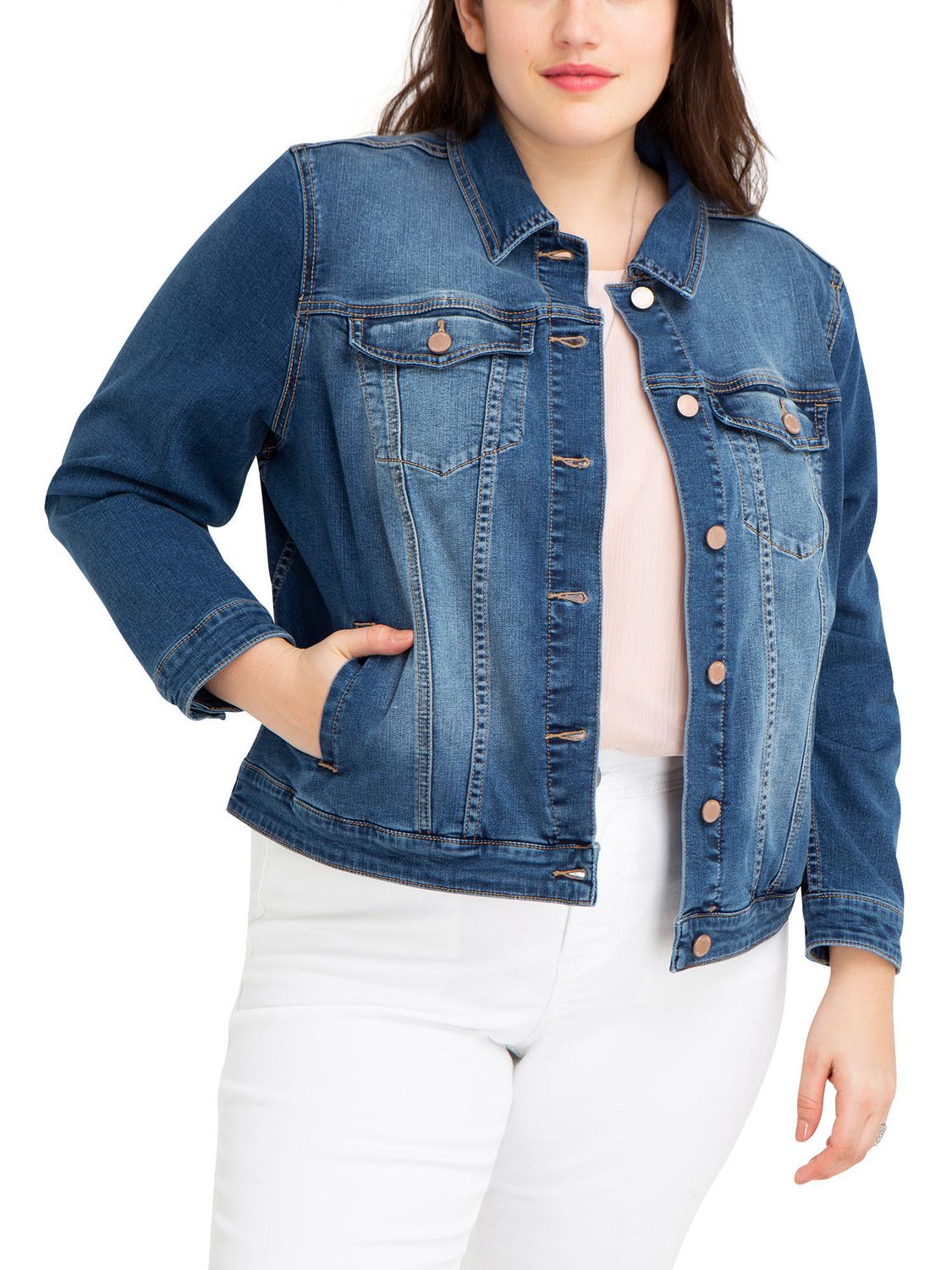 Jodache Women's Plus Denim Jacket | Walmart Canada
