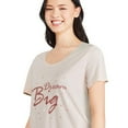 thumbnail image 2 of George Women's Scoop Neckline Tee, 2 of 6