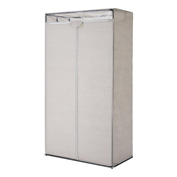 Mainstays Single Tier Zippered Clothes Closet, 36", Assembled size: 36 in. W x 20 in. D x 63.5 in. H