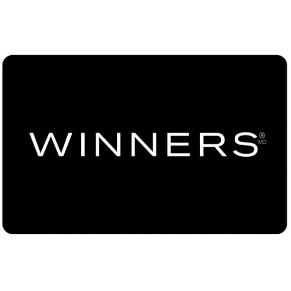 Winners $100 eCarte Cadeau (Livraison par e-mail)