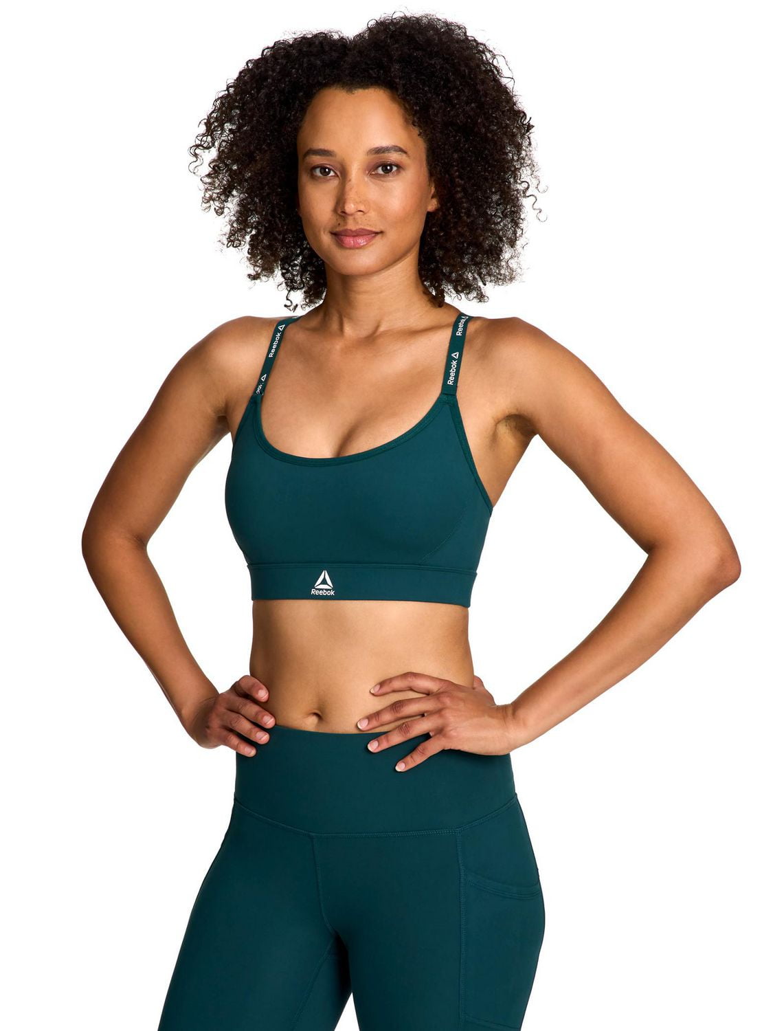 Reebok Soutien-gorge de sport à faible impact Favorite Racerback pour femme avec bonnets amovibles Tailles S-2XL