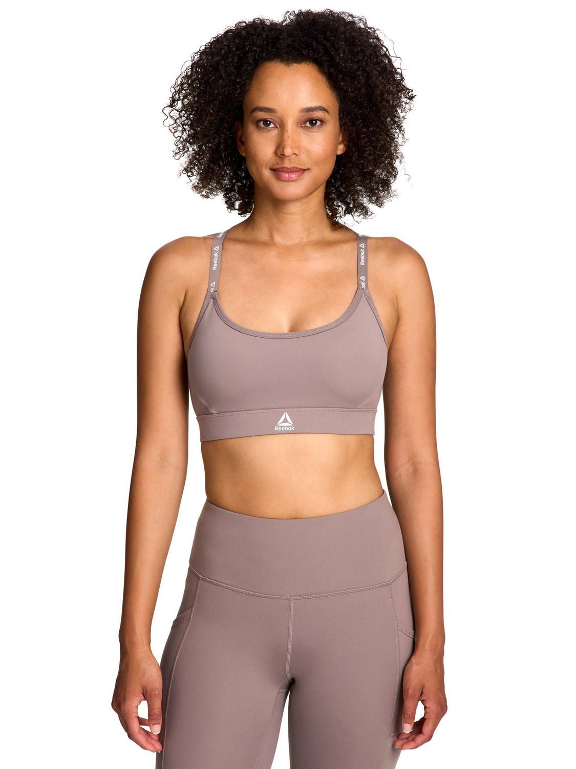 Reebok Soutien-gorge de sport à faible impact Favorite Racerback pour femme avec bonnets amovibles Tailles S-2XL