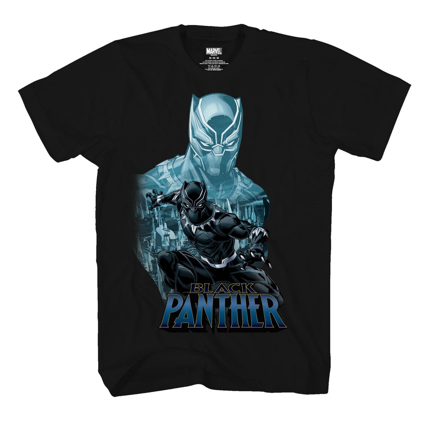 Boys Marvel Black Panther Wakanda Short Sleeve T-Shirt