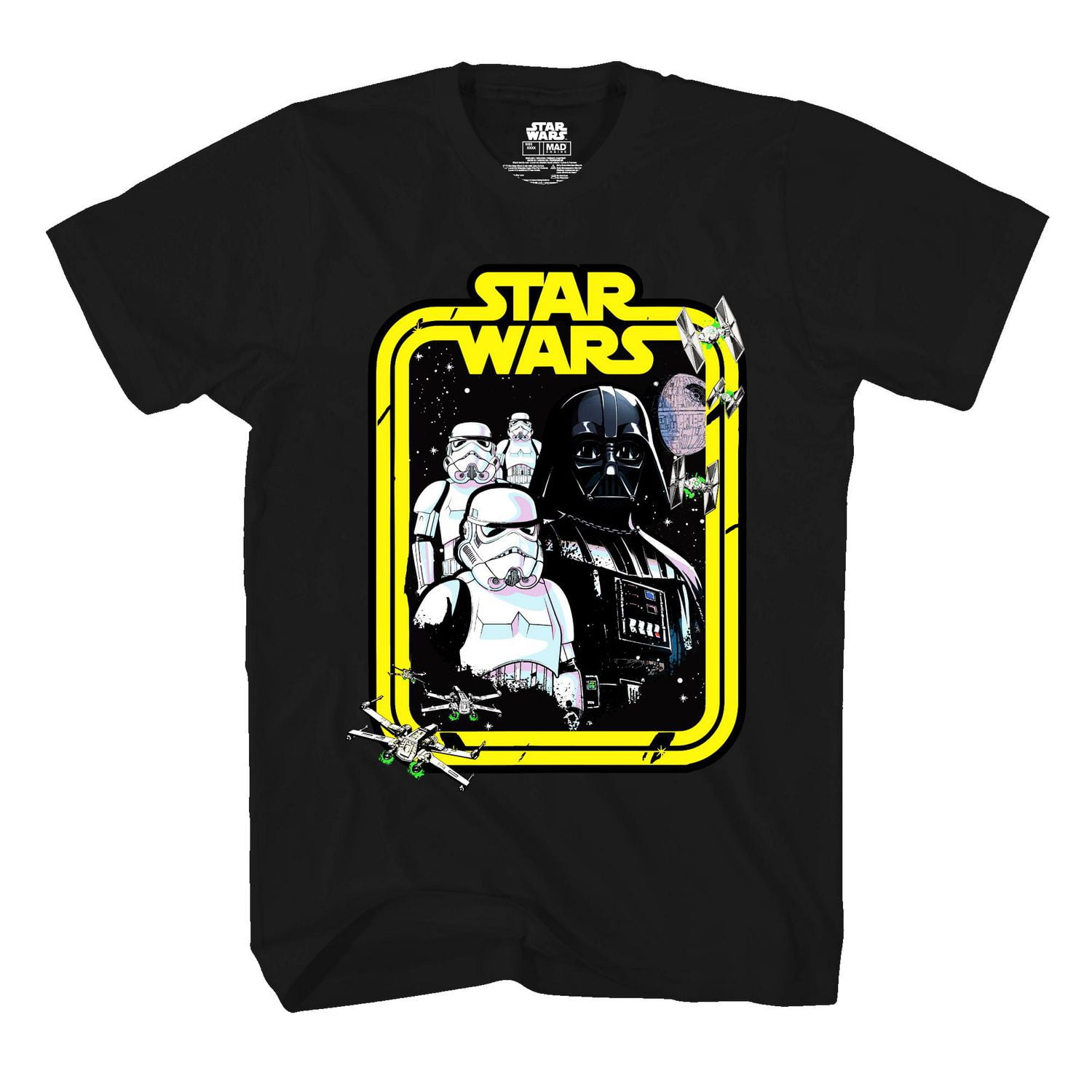 T-shirt à manches courtes avec affiche Star Wars Empire pour garçon