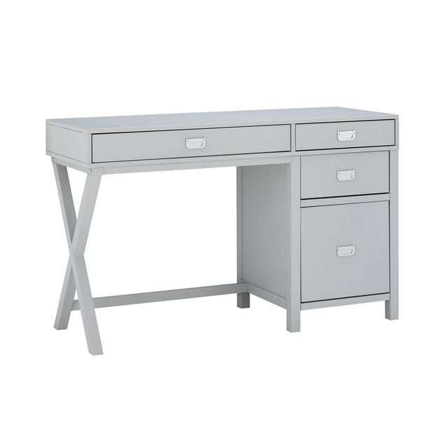 Posey Side Storage Desk, Grey Walmart.ca