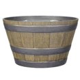 thumbnail image 1 of hometrends Decorative 20.5" Whiskey Barrel Planter, 1 of 3