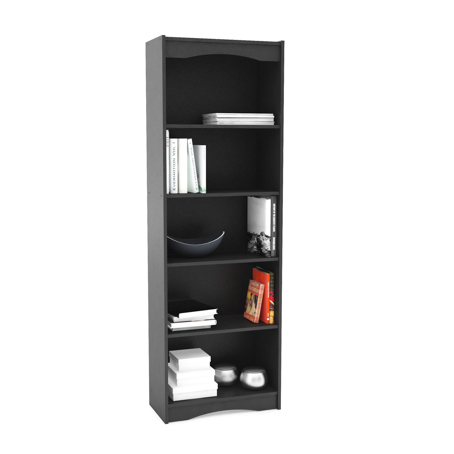 Corliving Hawthorn 72 Tall Bookcase, Sonax Hawthorn 72 Inch Tall Bookcase
