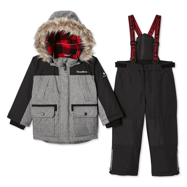Canadiana Toddler Boys' Snowsuit 2Piece Set Walmart.ca