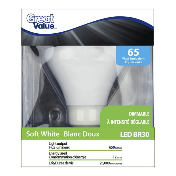 Great Value LED BR30 réflecteur