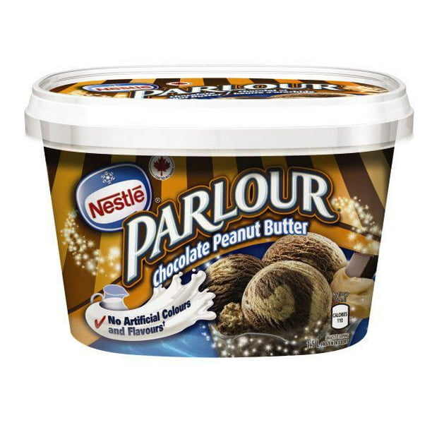 Crème glacée chocolat et beurre d'arachide Parlour de Nestlé