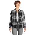 thumbnail image 1 of George Women's Flannel Shirt, 1 of 6