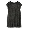thumbnail image 1 of George Girls' Pleated Metallic Dress, 1 of 2