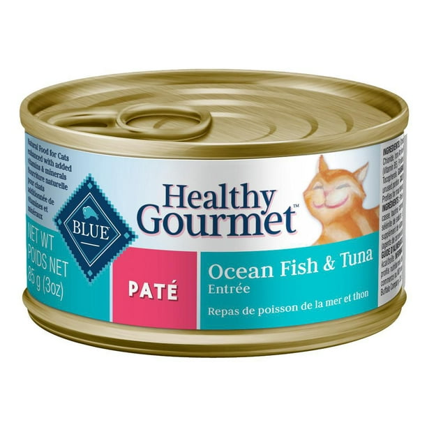 BLUE Healthy Gourmet Paté Ocean Fish & Tuna Entrée Wet Cat Food