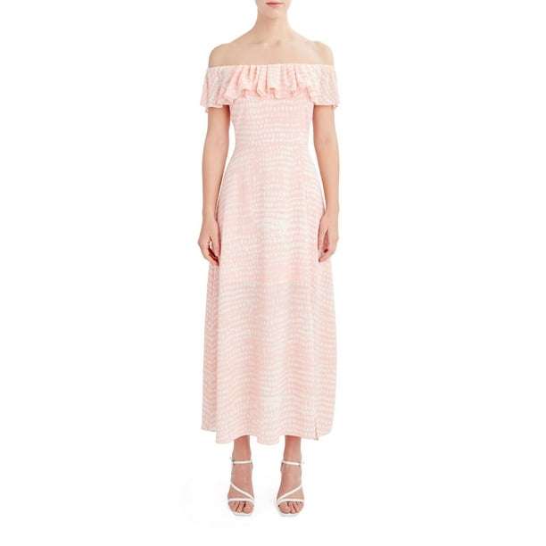 BCBG PARIS OFF SHOULDER DRESS Walmart.ca