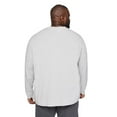 thumbnail image 3 of George Big Men's Long Sleeve Henley Tee, 3 of 6