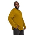 thumbnail image 2 of George Big Men's Long Sleeve Henley Tee, 2 of 6