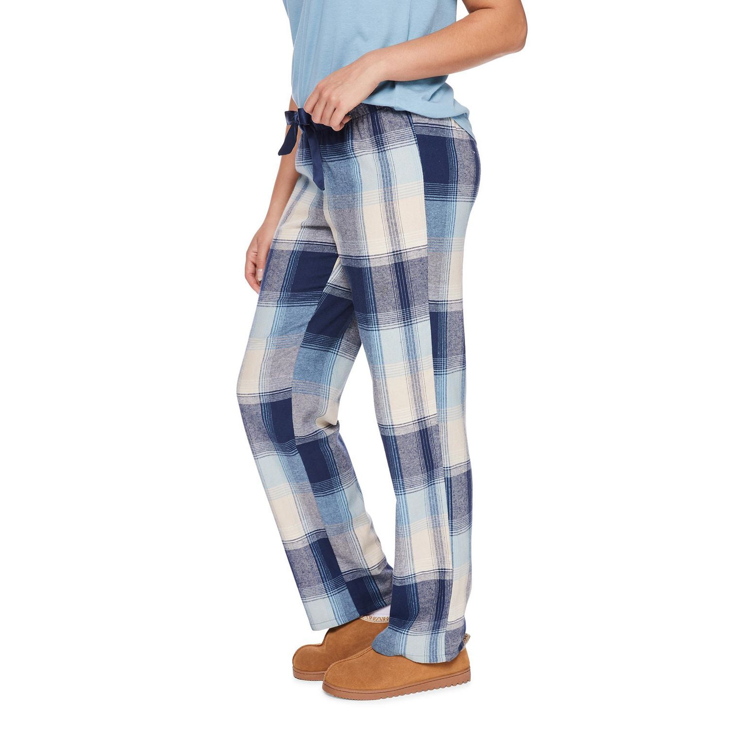 Pantalon de pyjama en flanelle George pour femmes Tailles TP–TG