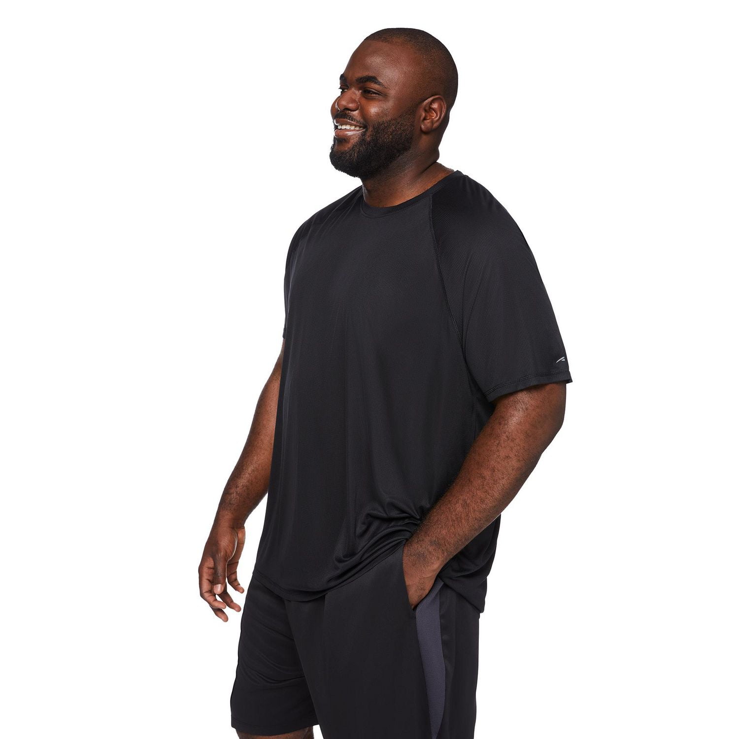T-shirt à coupe décontractée Athletic Works Plus pour hommes