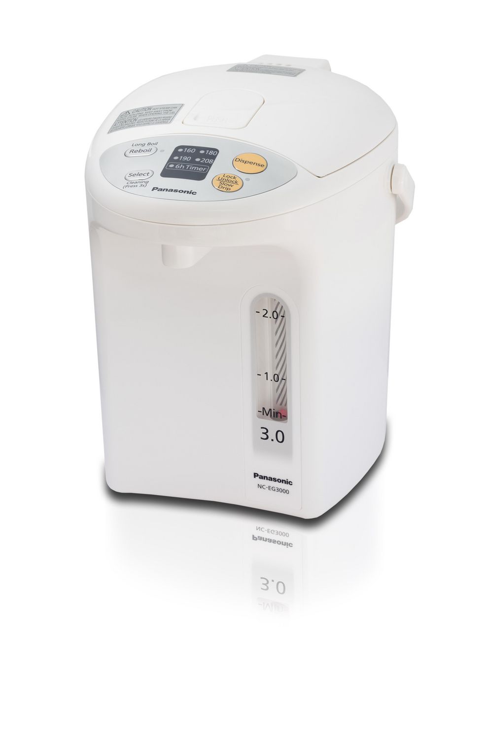 Panasonic NCEG3000 Hot Water Dispenser with 4 Temperatures and