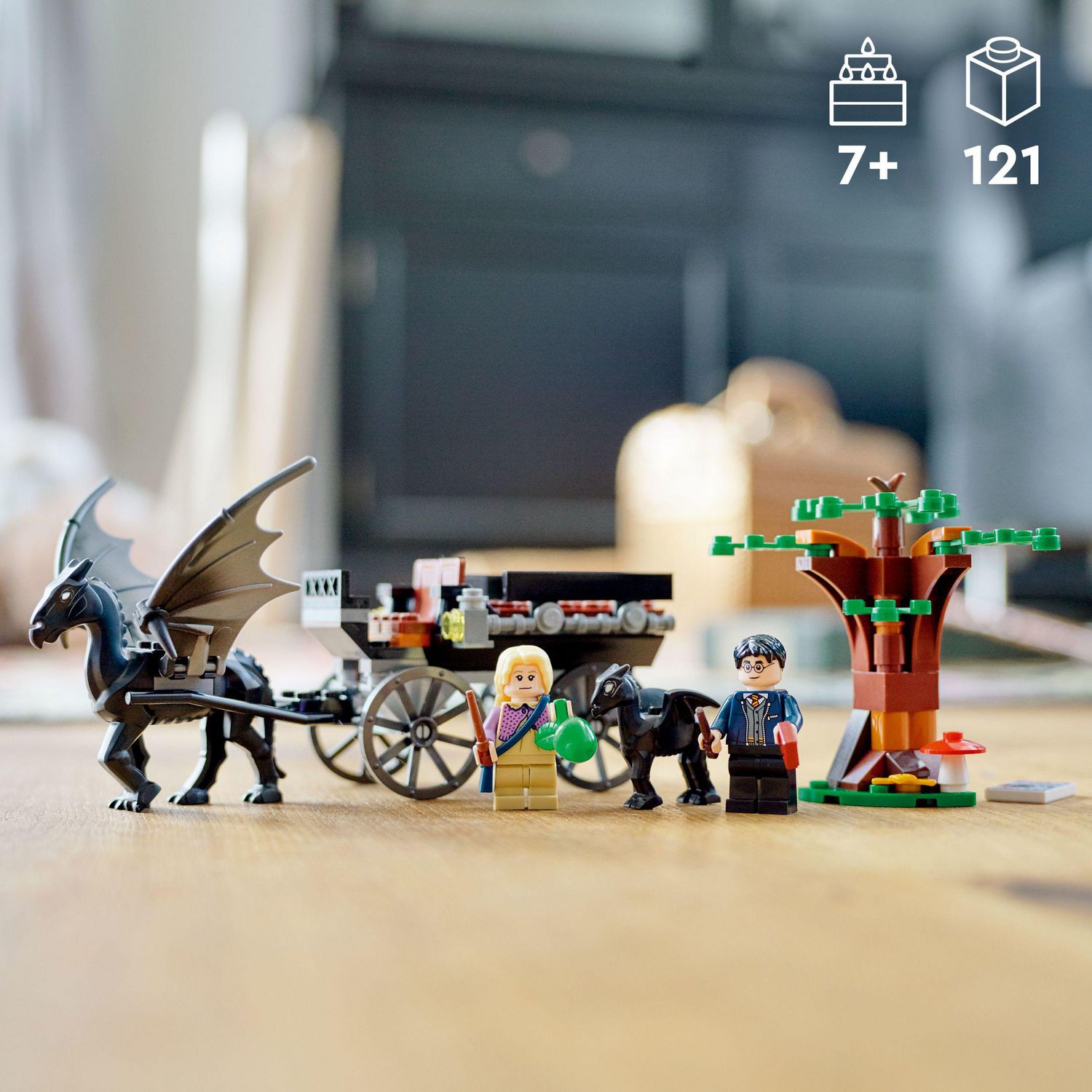 LEGO 76400 Harry Potter La Diligence et Les Sombrals de Poudlard, Jouet et  Minifigurine de Chevaux et de Calèche pour Enfants de 7 Ans et Plus :  : Jeux et Jouets