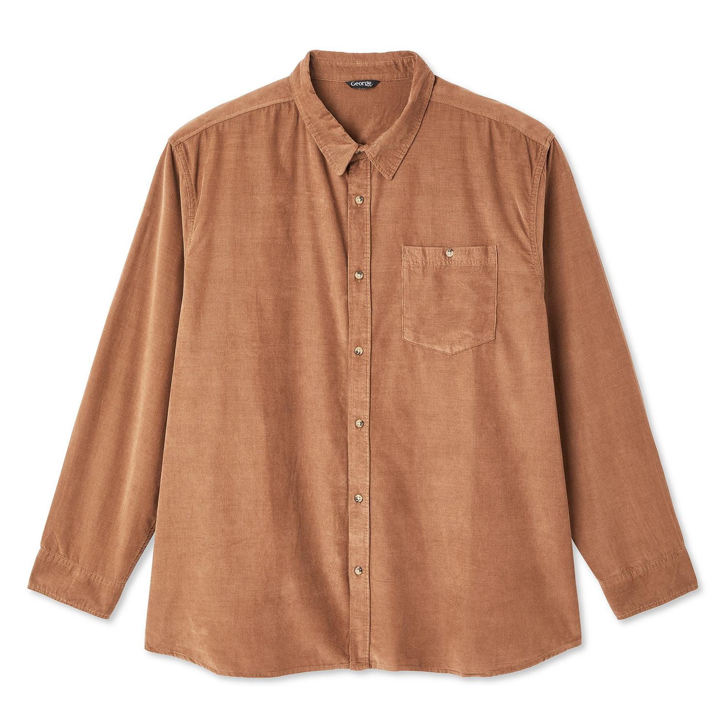 George Big Men's Corduroy Shirt
