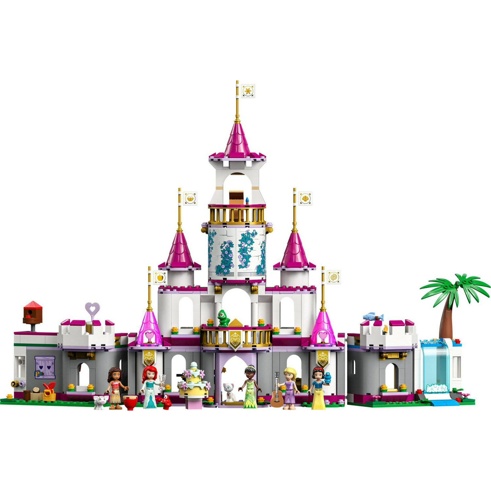 LEGO Disney Princess Ultimate Adventure Castle 43205 Toy Building Kit (698  Pieces), Includes 698 Pieces, Ages 6+ 