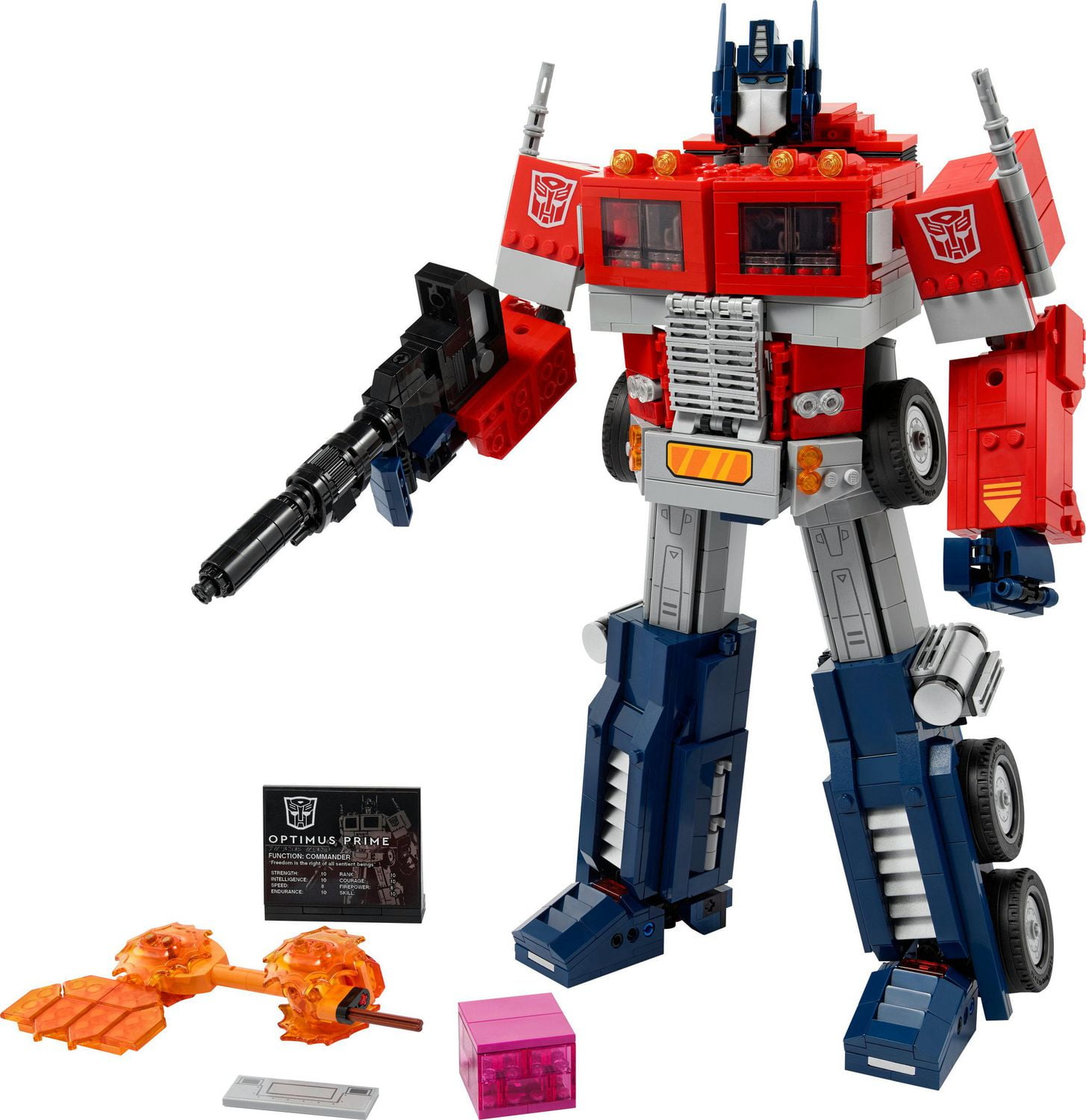 LEGO Icons Optimus Prime 10302 Transformers Figure Collectible 2