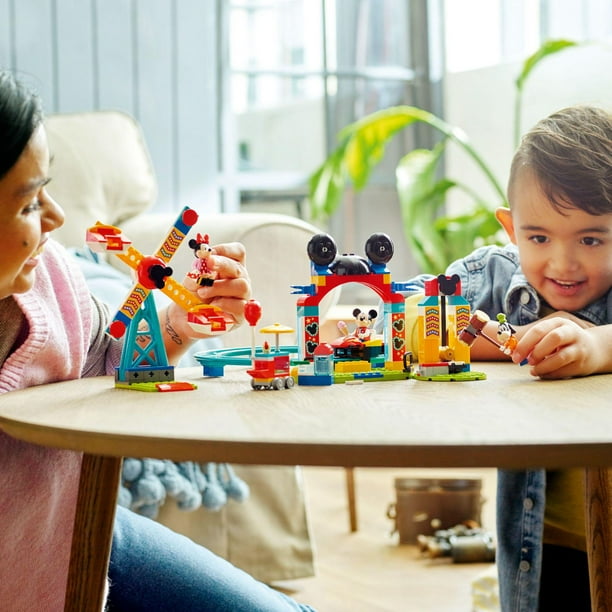 LEGO Mickey and Friends Mickey, Minnie and Goofy's Fairground Fun