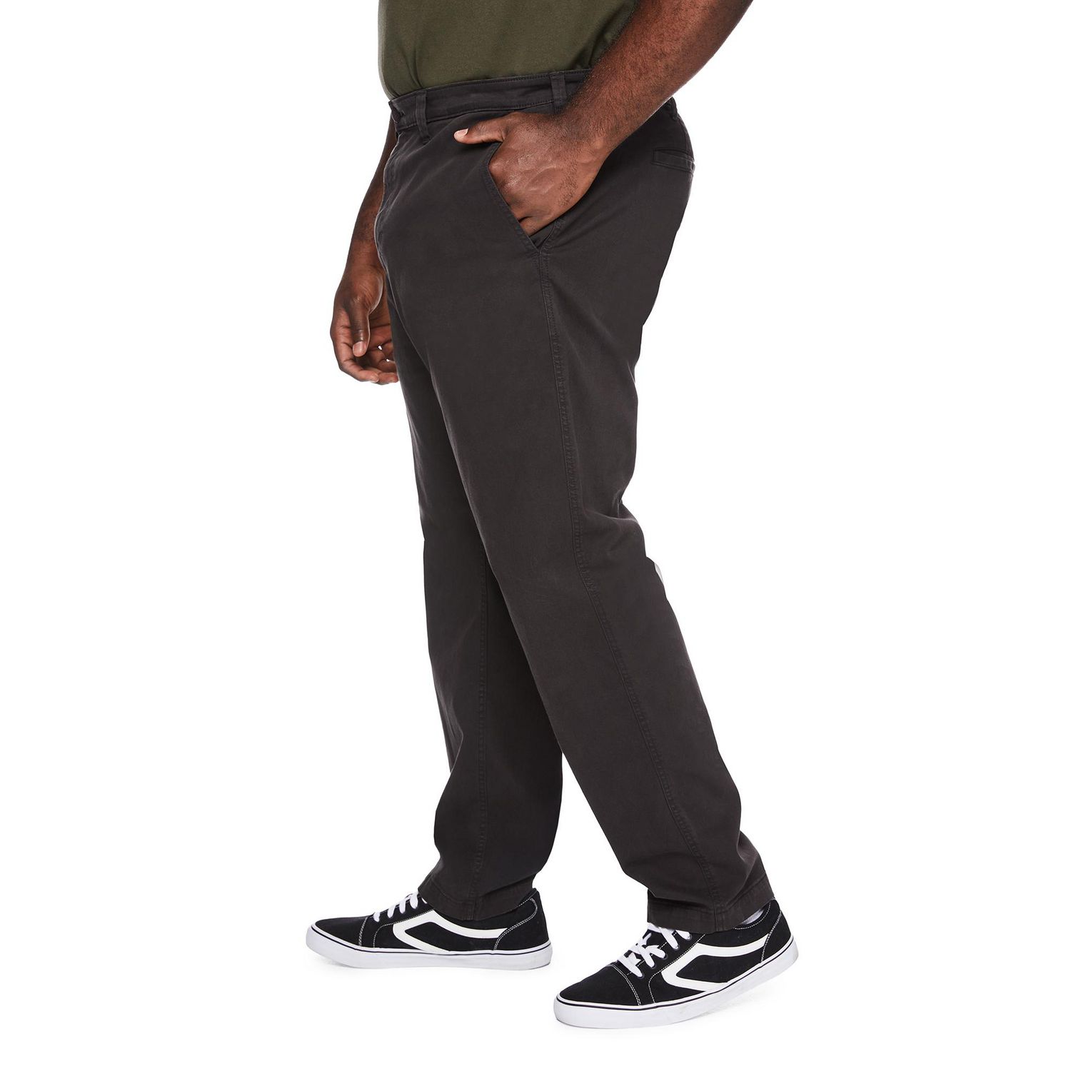 George Big Men's Slim Straight Cotton Chino Pant