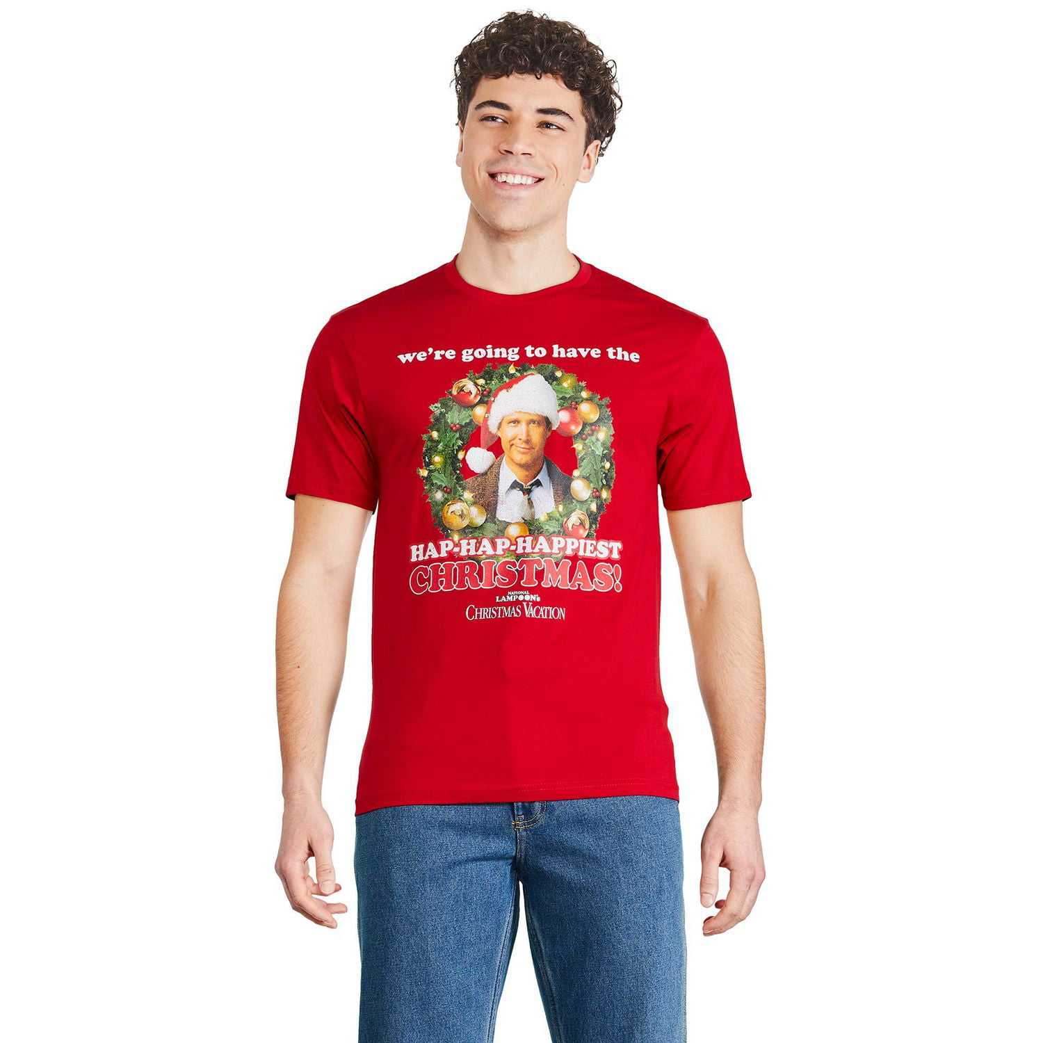 National Lampoon's Christmas Vacation Men's Short Sleeve Tee, Sizes S-XL