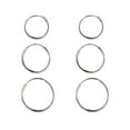 thumbnail image 1 of Ens. de 3 boucles d'oreille en argent sterling, 1 of 1