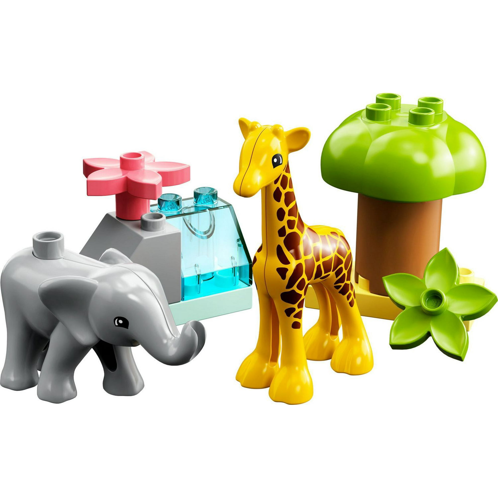 LEGO DUPLO Town Wild Animals of Africa 10971 Toy Building Kit (10 Pieces) 