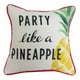 Coussin décoratif intérieur/extérieur « Party Like A Pineapple » hometrends – image 1 sur 2