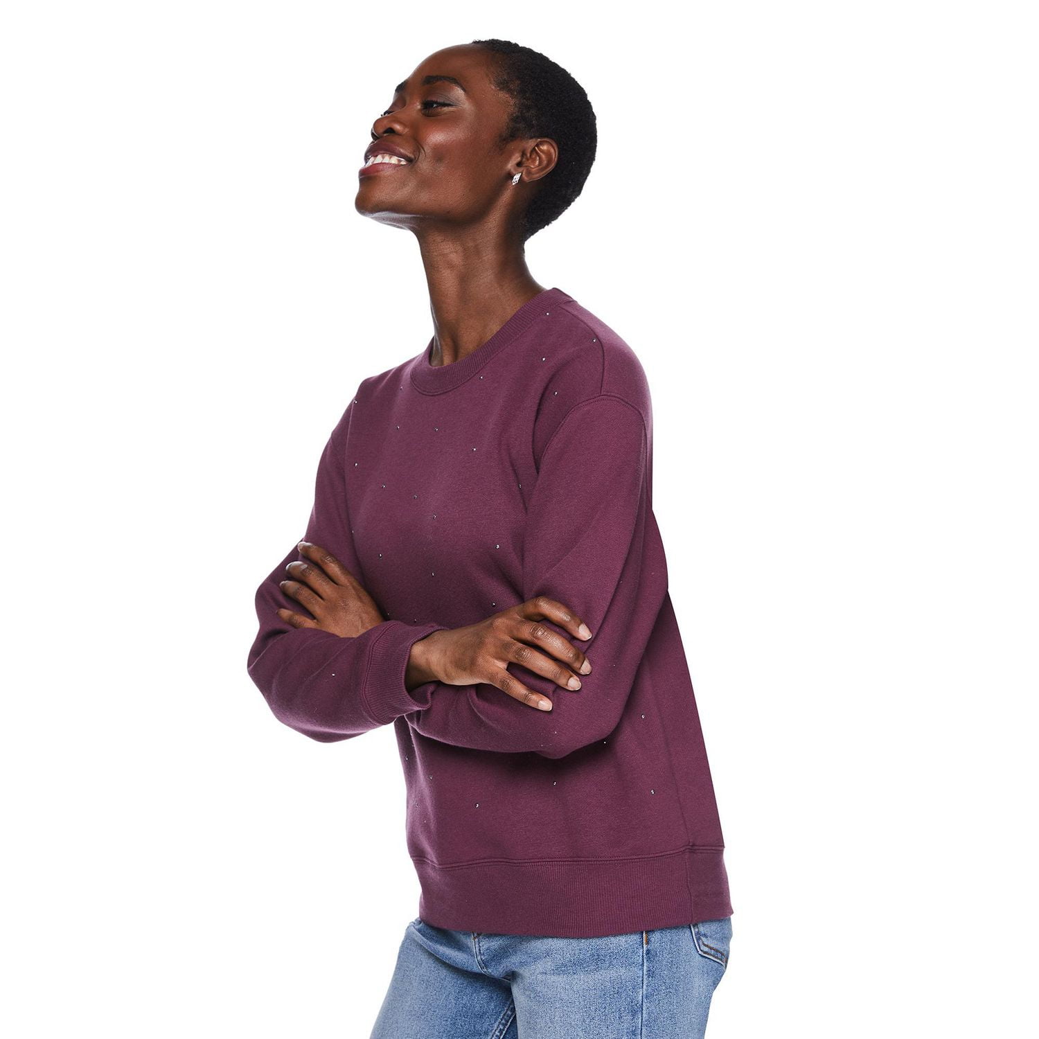 George Women's Crew Neckline Popover, Sizes XS-XXL