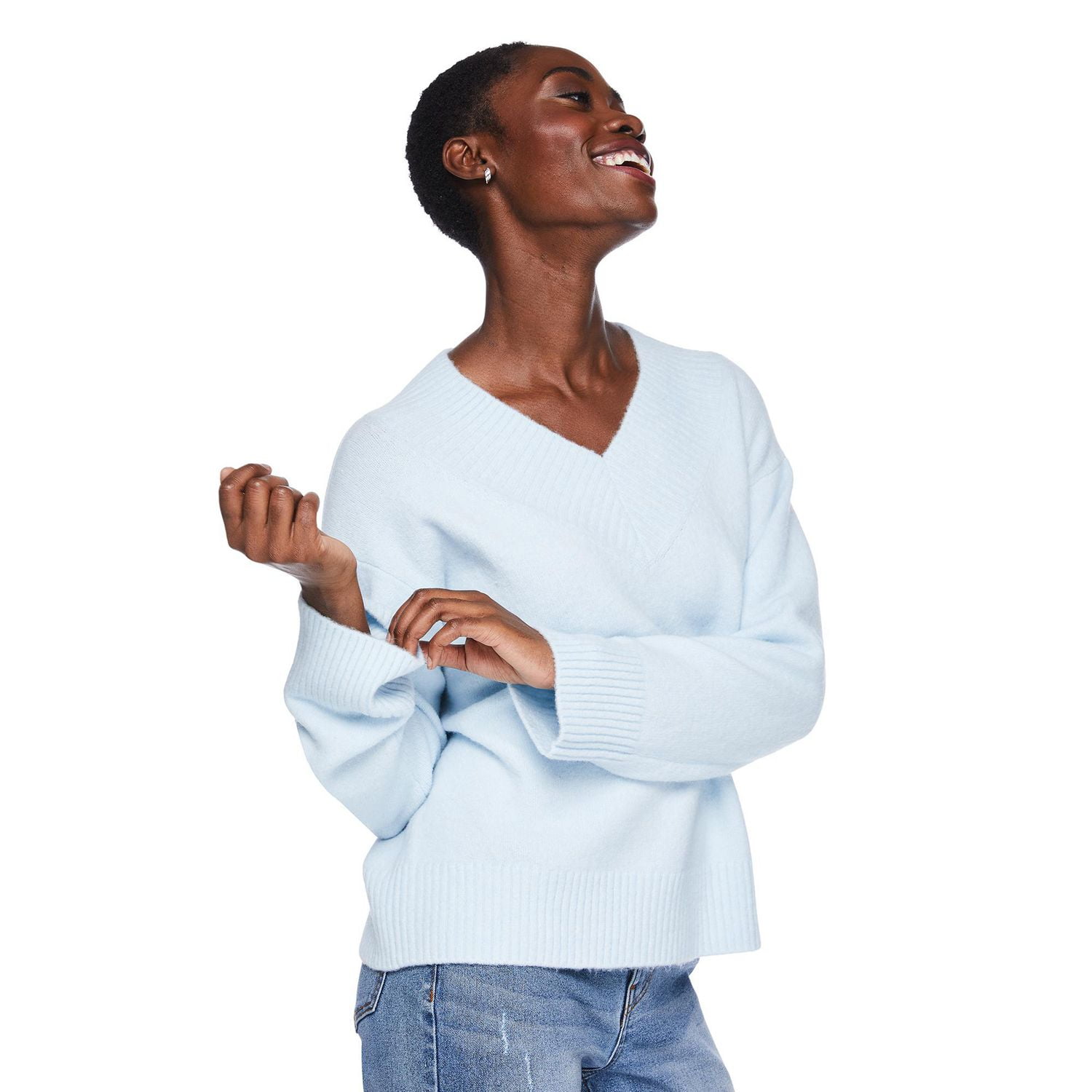 George Women's V-Neckline Sweater