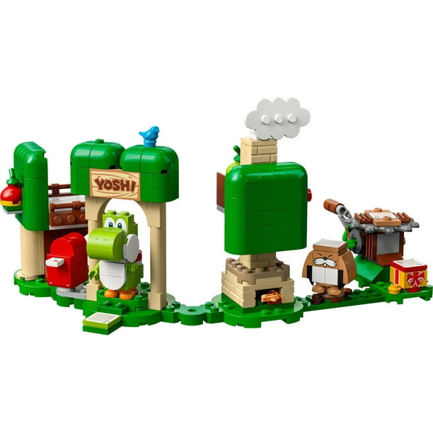 LEGO Super Mario Ensemble d'extension La maison de cadeaux de Yoshi 71406  Ensemble de construction (246 pièces) Comprend 246 pièces, 6+ ans 