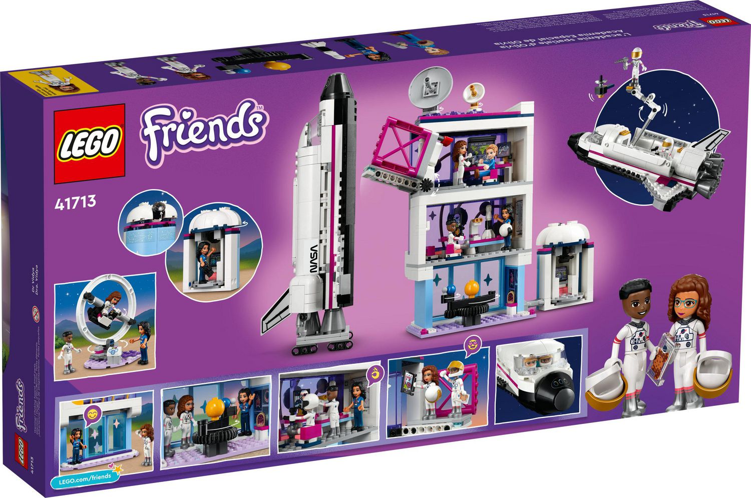 LEGO Friends Olivia's Space Academy 41713 Toy Building Kit (757 Pieces)