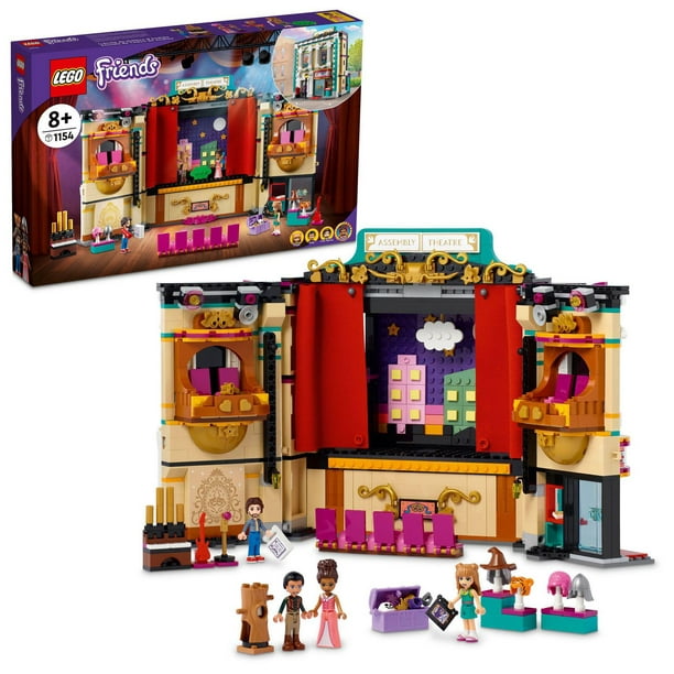 LEGO Friends 41729 L'Épicerie Biologique, Jouet Supermarché pour Filles et  Garçons Dès 8 Ans, Jeu avec Camion & 4 Mini-Poupées pour Noël, Personnages