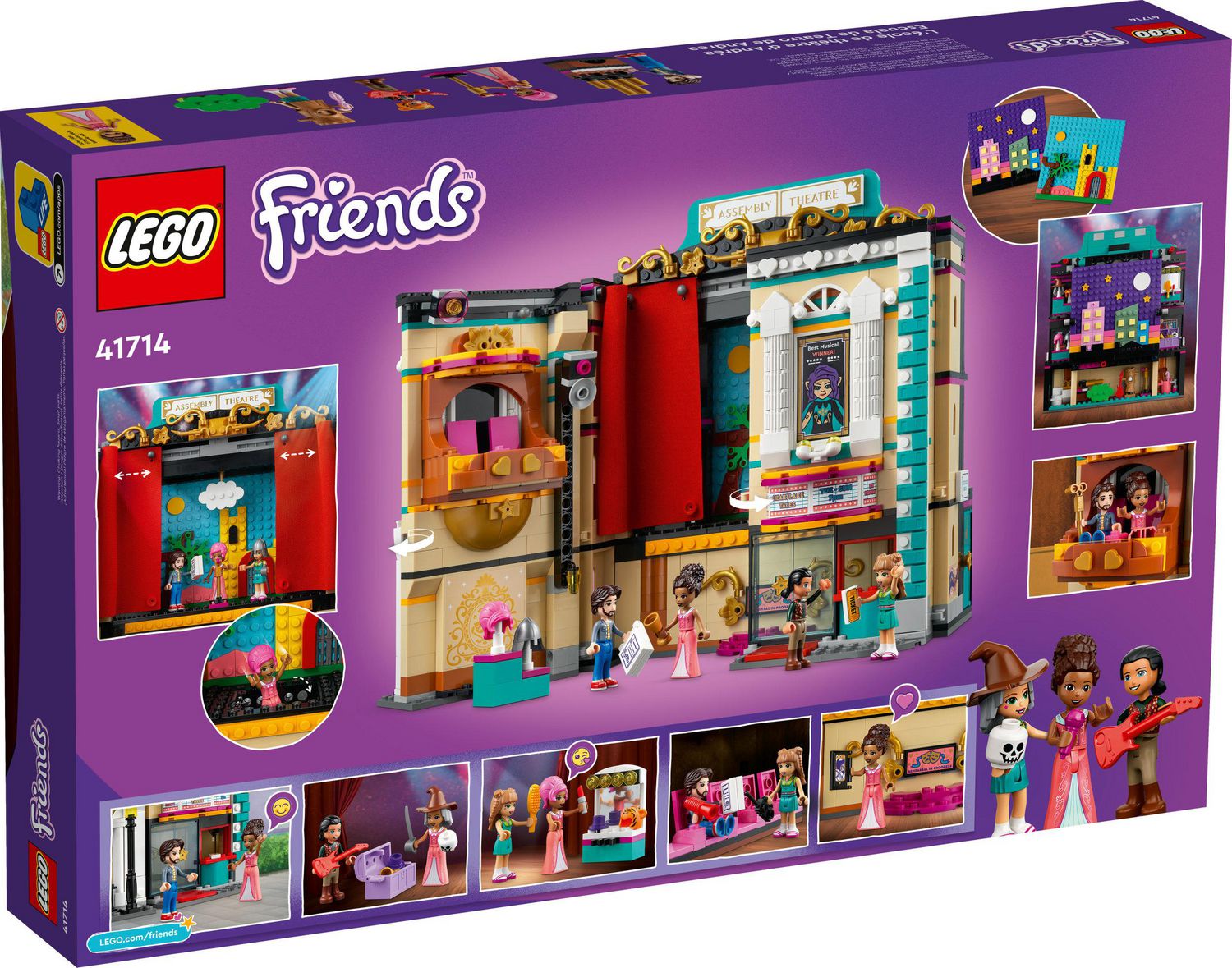 Friends Andrea's Theater School 41714 Toy Kit (1154 Pieces) | Walmart Canada