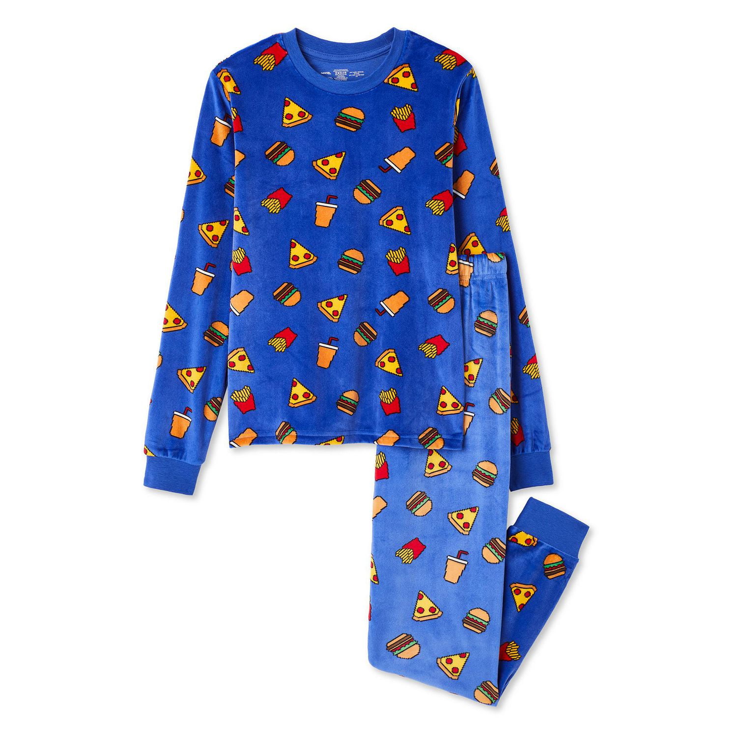Pyjama 2 pièces en velours George pour garçons