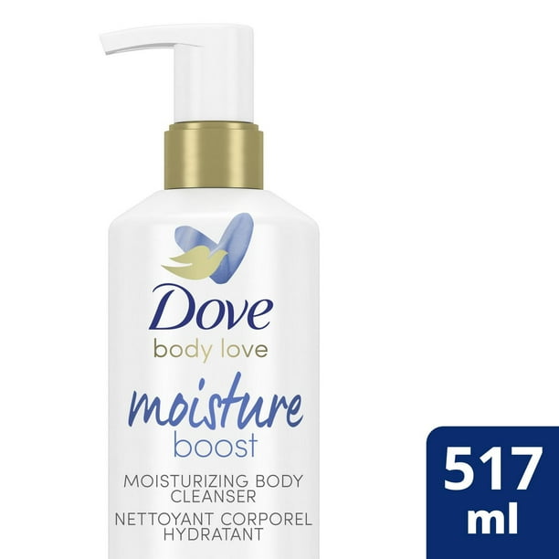 Dove Moisture Boost Body Wash, 517 ml Body Wash Walmart.ca